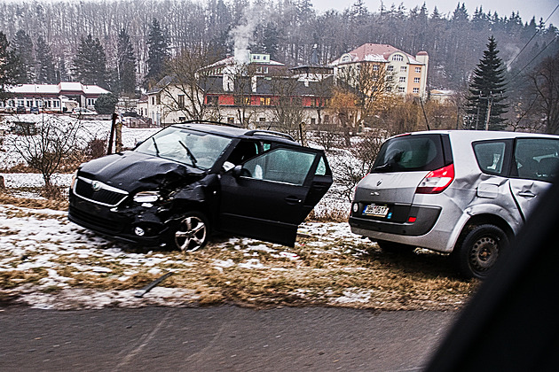 Hromadná nehoda na D1 na Vyškovsku, srazilo se až dvacet vozů včetně autobusu