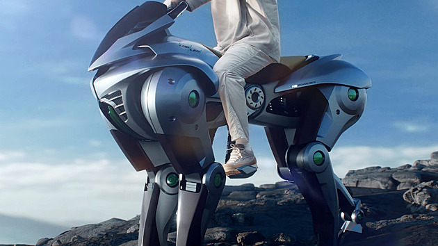 Vize moto-offroadů podle Kawasaki nemá žádná kola, ale čtyři kopyta