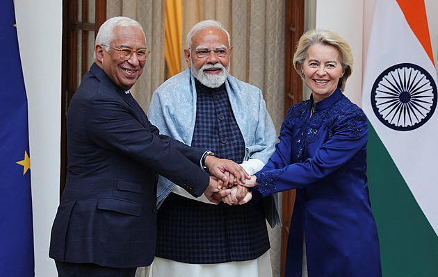 Indie a EU dokončily obchodní dohodu. Zahrnuje čtvrtinu globálního HDP