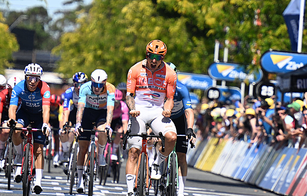Welsford na oblíbeném závodě znovu vítězí, ovládl třetí etapu Tour Down Under