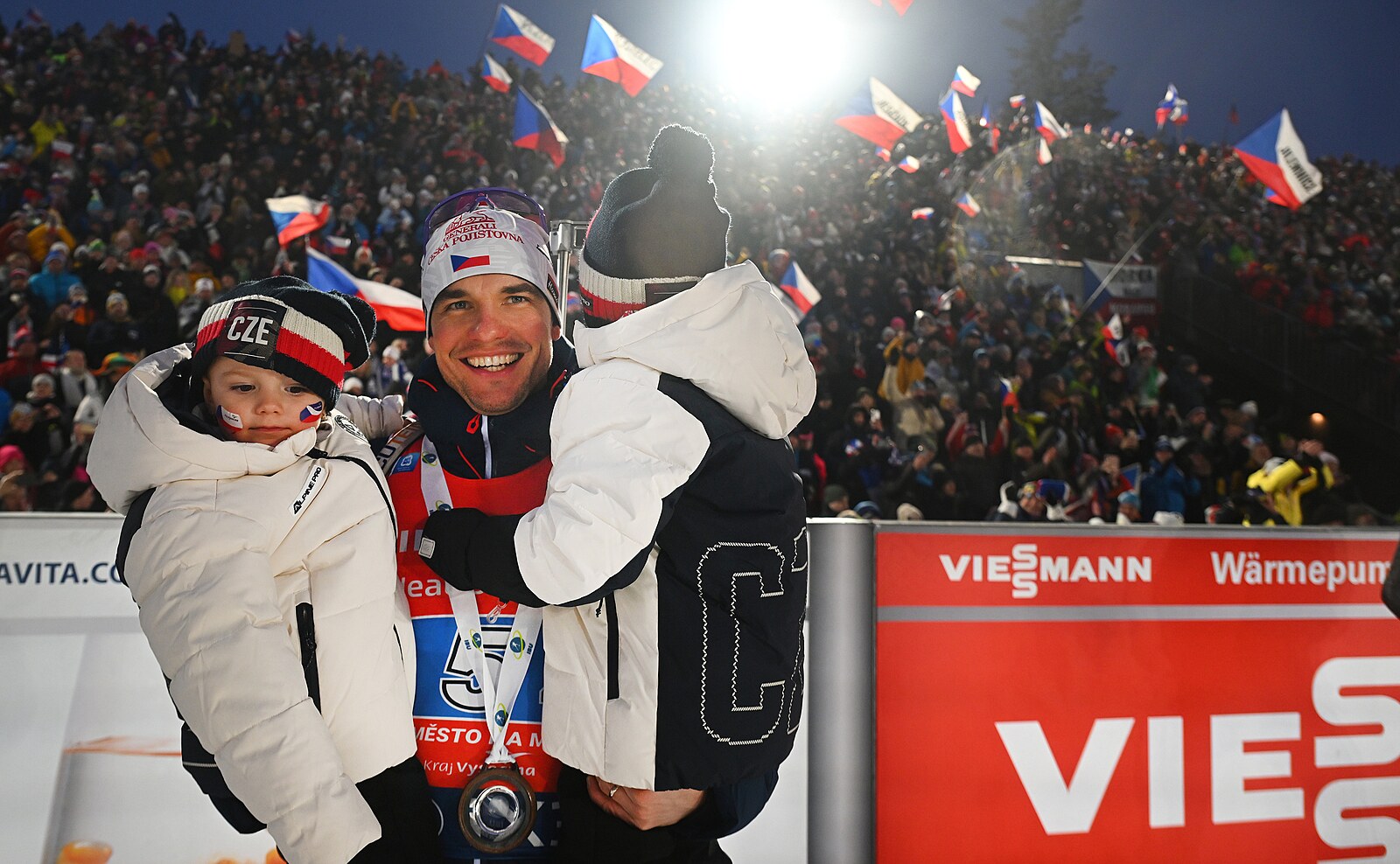 Fanoušci ve Vysočině Areně jsou nejlepší na světě, shodují se biatlonisté