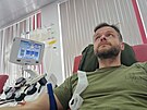 Ukrajinský spisovatel a voják Artem �apaj