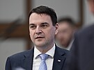 Tisková konference po jednání vlády. Na snímku ministr zahrani�í Petr Macinka....