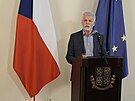 Tisková konference prezidenta Petra Pavla ke komunikaci od místop�edsedy vlády...
