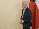 Tisková konference prezidenta Petra Pavla ke komunikaci od místop�edsedy vlády...