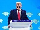 Prezident Donald Trump hovo�í b�hem 56. výro�ního zasedání Sv�tového...