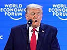 Prezident Donald Trump hovo�í b�hem 56. výro�ního zasedání Sv�tového...