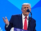 Donald Trump p�i projevu na 56. výro�ním zasedání Sv�tového ekonomického fóra v...