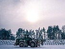 Polská armáda pracuje na opevn�ní své východní hranice. (26. ledna 2026)