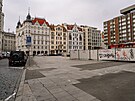 Nám�stí Milo�e Formana u Pa�í�ské ulice v Praze (21. ledna 2026)