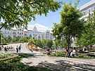Takhle bude vypadat nám�stí Milo�e Formana podle vít�zného návrhu dánského...