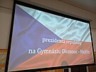 Hej��nsk� gymn�zium je na n�v�t�vu prezidenta dob�e p�ipraveno. (22. ledna 2026)