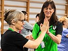 Olomouck� v�dkyn� Jana Pelclov� se sv�m t�mem vyu��v� tanec jako n�stroj k...