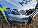 Policist� vytla�ili ze silnice v�z, kter� pron�sledovali. (27. ledna 2026)