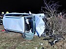 V�n� dopravn� nehoda u Da�ic na Pardubicku. (19. ledna 2026)