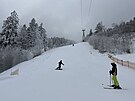 Na sjezdovku Pod lany se po letech vracej� ly�a�i. (28. ledna 2026)
