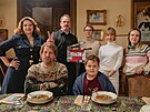 Nat��en� komedie N�co jako rodina na z�mku v Luk�ch nad Jihlavou.