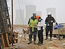 Geologick� pr�zkum p�ed stavbou nov�ho bloku jadern� elektr�rny v Dukovanech je...
