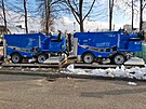 Rolby budou upravovat dv� ledov� plochy nebo dr�hu pro bruslen�. (20. ledna...