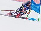 Mikaela Schiffrinov� v ob��m slalomu ve �pindlerov� Ml�n� (24. ledna 2026)