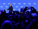 Americký prezident Trump kárá zem� Evropy na 56. setkání Sv�tového ekonomického...