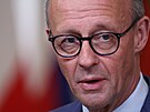 N�mecký kanclé� Friedrich Merz na summitu EU v Bruselu (22. ledna 2026)