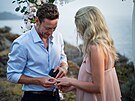 Martin Dubovický a Pavla Vaní�ková v show Bachelor �esko 2 (ostrov Tenerife,...