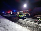 Nehoda dvou aut v Horn� Ole�nici na Trutnovsku (22. ledna 2026)