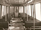 Interiér odstaveného prototypu pro pra�ské metro.