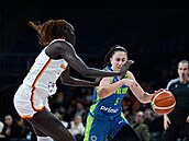 Awak Kuierová z Galatasaray a Maite Cazorlaová z USK.