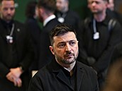 Volodymyr Zelenskyj v Davosu (22. ledna 2026)