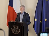 Tisková konference prezidenta Petra Pavla ke komunikaci od místop�edsedy vlády...