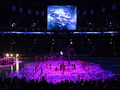 Ceremoniál Sparta vzdává hold.