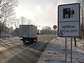 Úsekové m��ení bylo ve Str�anov�, místní �ásti ��áru nad Sázavou, spu�t�no...