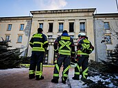 Severn� od Berlína ho�elo v areálu, ve kterém je Goebbelsova vila. (22. ledna...