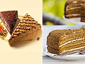 Zleva Marlenka a vpravo Medovník