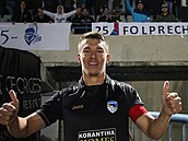 Zden�k Folprecht v dresu Pafosu.