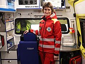 T�inecká záchraná�ka Zuzana Klusová navzdory t�ké nemoci stále vyjí�dí do...