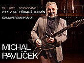 Michal Pavlí�ek oslaví své sedmdesáté narozeniny hned dv�ma unikátními koncerty...