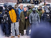 �éf amerických pohrani�ník� Greg Bovino (uprost�ed, 15. ledna 2026)