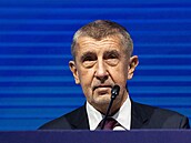 Premiér a p�edseda ANO na volebním sn�mu hnutí (24. ledna 2026)