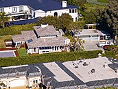 Snímky luxusní vily Kamaly Harrisové. (21. ledna 2026)