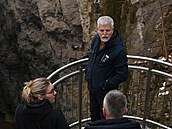 Krkolomný terén absolvoval prezident Petr Pavel b�hem svého turistického...