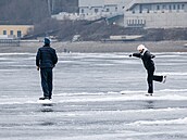 Bruslení na Brn�nské p�ehrad�. (leden 2026)