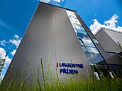 Urgentní p�íjem nemocnice v T�ebí�i. Budovu �eká p�estavba za asi 20 milion�...