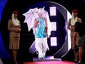 Naomi Ósakaová do úvodního kola Australian Open nastoupila ve výrazných �atech,...