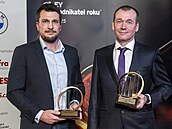 Cenu pro EY Podnikatele roku 2025 St�edo�eského kraje p�evzal za nep�ítomného...