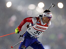 Michal Kr�má� na trati vytrvalostního závodu v Novém M�st� na Morav�.