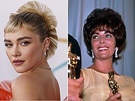 Ob� krásné, ob� slavné, ob� obdivované. Here�ky Florence Pughová a Elizabeth...