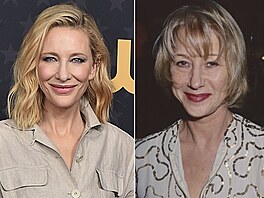 Here�ky Cate Blanchettová a Helen Mirrenová ve v�ku �estapadesáti let. Helen je...